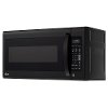 LMV2031SB LG 30 Inch 2.0 cu. ft. Over-the-Range Microwave Oven Vent - Black-3