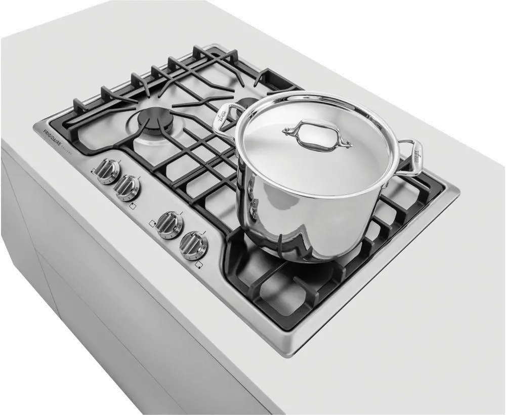 FGGC3045QS Frigidaire Gallery 30 Inch 4 Burner Gas Cooktop - Stainless Steel-7