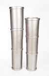 Clearance 60 Inch Gun Metal Floor Pot