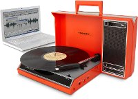 CR6016A-RE Crosley Spinnerette Portable USB Record Player-5