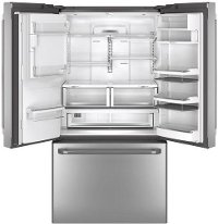 CYE22TSHSS Cafe French Door Refrigerator with Hot Water Dispenser - 36 Inch Stainless Steel Counter Depth-2