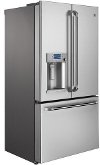 CYE22TSHSS Cafe French Door Refrigerator with Hot Water Dispenser - 36 Inch Stainless Steel Counter Depth-3