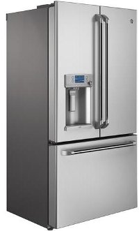 CYE22TSHSS Cafe French Door Refrigerator with Hot Water Dispenser - 36 Inch Stainless Steel Counter Depth-3