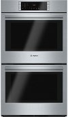 HBLP651LUC Bosch 30 Inch Convection Double Wall Oven with Right-Side Handle - 9.2 cu. ft. Stainless Steel