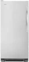 WSZ57L18DM Whirlpool 18 Cu. Ft. Stainless Steel Freezer