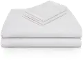White Rayon from Bamboo California King Sheet Set