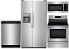 SS-4PC-ELE-KITPKG Frigidaire 4 Piece Electric Kitchen Appliance Package - Stainless Steel