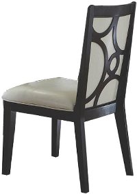 Espresso Upholstered Dining Room Chair - Planet Collection