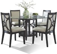 Espresso 5 Piece Dining Set - Planet Collection