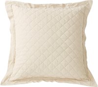 Quilted Linen Euro Sham - no filling