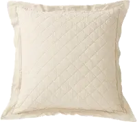 Quilted Linen Euro Sham - no filling