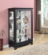 Black Mantel Height Curio