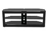 55 Inch Piano Black TV Stand - Maxine-2