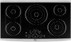 LSCE365ST LG STUDIO 36 Inch Smoothtop Electric Cooktop - Black and Stainless Steel