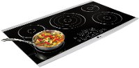 LSCE365ST LG STUDIO 36 Inch Smoothtop Electric Cooktop - Stainless Steel-2