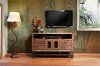 62 Inch Industrial Rustic Brown TV Stand