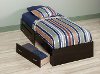 Cinnamon Cherry Twin Platform Bed - Beginnings -2