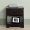 Cinnamon Cherry 1-Drawer Nightstand - Beginnings -1