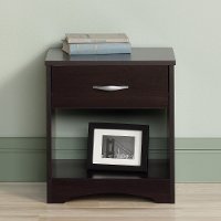 Cinnamon Cherry 1-Drawer Nightstand - Beginnings