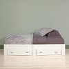 White Twin Platform Bed - Beginnings