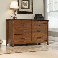 Cherry 6-Drawer Dresser - Carson Forge