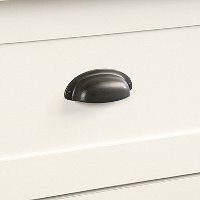 Soft White 4-Drawer Chest - County Line -5