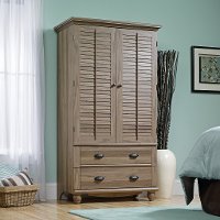 Salt Oak Armoire - Harbor View