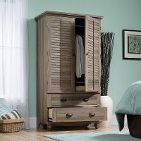 Salt Oak Armoire - Harbor View-3