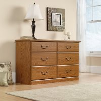 Oak 6-Drawer Dresser - Orchard Hills