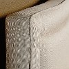 Ivory Upholstered Queen Size Headboard - Palladia-2
