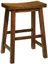 Honey Brown Wood Counter Height Stool - Sticks