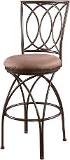 Metal Crossed Legs Bar Stool - Big & Tall