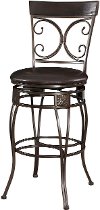 Bronze/Brown Bar Stool - Big & Tall