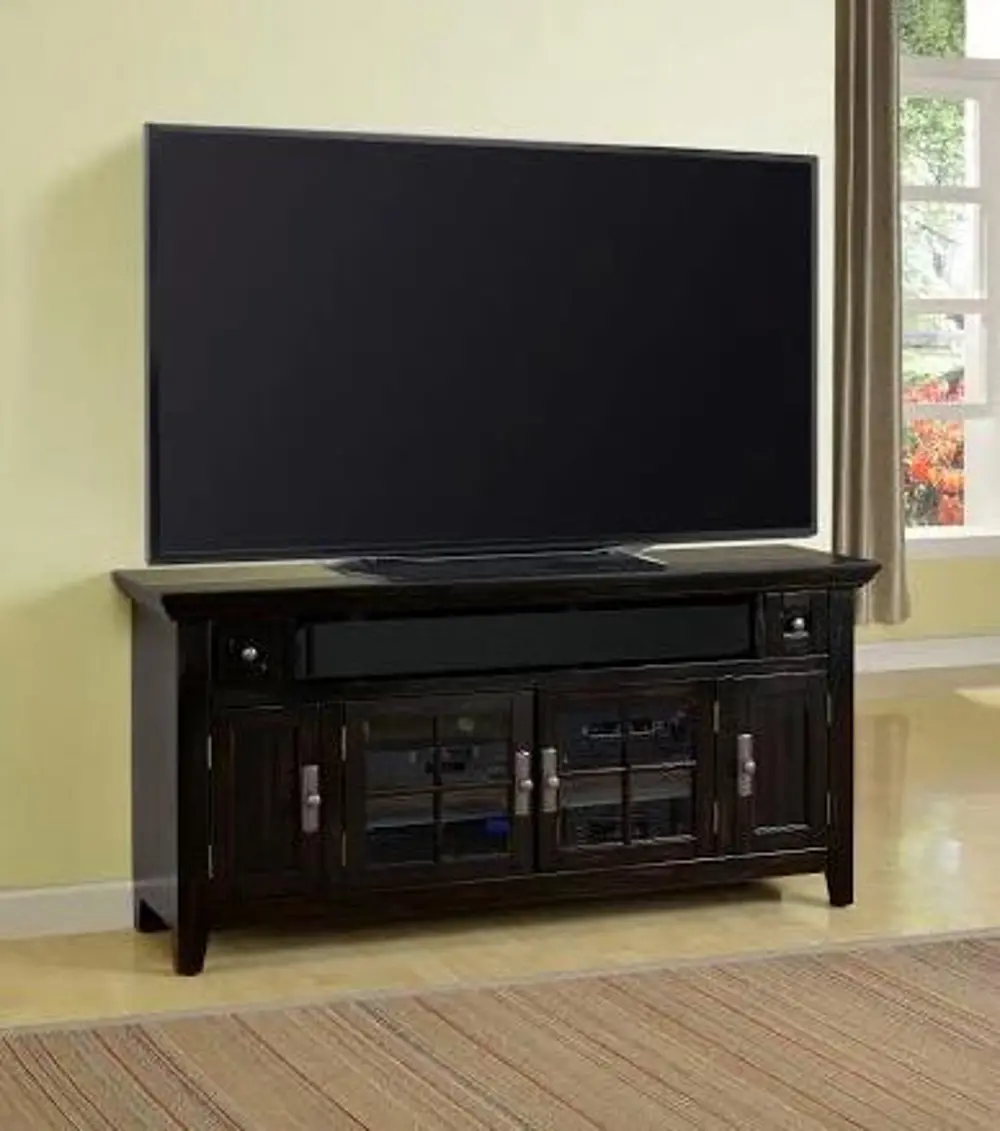 62 Inch Burnished Black TV Stand - Tahoe-1
