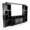 Mocha Entertainment Center - Skyline-3