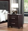 Clearance Espresso Nightstand - Edina Collection