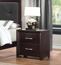 Espresso Nightstand - Edina Collection