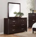 Edina Espresso Brown Dresser