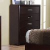 Contemporary Espresso Chest of Drawers - Edina