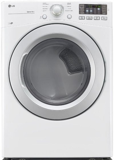DLE3170W LG 7.4 cu. ft. Ultra Large Capacity Electric Dryer - White