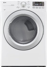DLG3170W LG 7.3 Cu. Ft. Gas Dryer - White