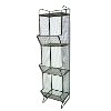 3 Tier Metal Bin Rack