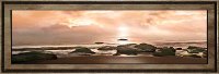 Best Seat In The House Ocean Sunset Framed Wall Art