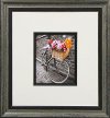 Bicycle with Basket of Flowers II Framed Wall Art