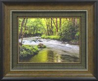 Sun Jakes Creek II Framed Wall Art