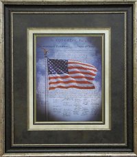 Oath of The Allegiance Framed Wall Art