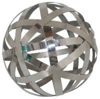 8 Inch Silver Orb