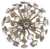 5.5 Inch Gold Jeweled Orb