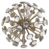 5 Inch Gold Jeweled Orb