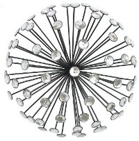 Black and Jeweled Metal Wall Art